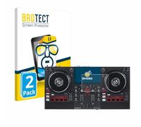 BROTECT Protector Pantalla para Numark Mixstream Pro+ | 2 Unidades Transparente Protección Pantalla Made in Germany Película Claro Anti-Arañazos Case-Friendly