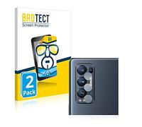 BROTECT Protector Pantalla para Oppo Find X3 Neo (SÓLO Cámara) Protector Transparente (2 Unidades) Anti-Huellas