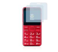 BROTECT Protector Pantalla para Panasonic KX-TU155 | 2 Unidades Transparente Protección Pantalla Made in Germany 3D Curvo Claro Película Completa