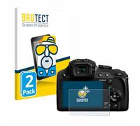 BROTECT Protector Pantalla para Panasonic Lumix DC-FZ82 | 2 Unidades Mate Protección Pantalla Made in Germany Película Anti-Reflejos Anti-Huellas