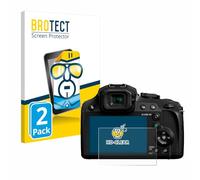 BROTECT Protector Pantalla para Panasonic Lumix DC-FZ82 / FZ82D Protector Transparente (2 Unidades) Anti-Huellas