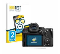 BROTECT Protector Pantalla para Panasonic Lumix DC-G9 II Protector Transparente (2 Unidades) Anti-Huellas