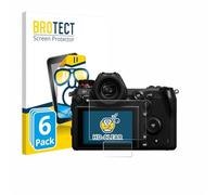 BROTECT Protector Pantalla para Panasonic Lumix DC-S1 / Panasonic Lumix DC-S1R Protector Transparente (6 Unidades) Anti-Huellas