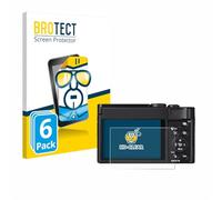 BROTECT Protector Pantalla para Panasonic Lumix DC-TZ99 Protector Transparente (6 Unidades) Anti-Huellas