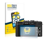 BROTECT Protector Pantalla para Panasonic Lumix DMC-LX7 Protector Transparente (2 Unidades) Anti-Huellas