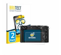 BROTECT Protector Pantalla para Panasonic Lumix DMC-TZ101 Protector Transparente (2 Unidades) Anti-Huellas