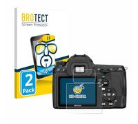 BROTECT Protector Pantalla para Pentax K5, K-5 Protector Transparente (2 Unidades) Anti-Huellas