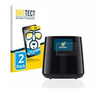 BROTECT Protector Pantalla para Philips Essential Airfryer XL HD927X Protector Transparente (2 Unidades) Anti-Huellas