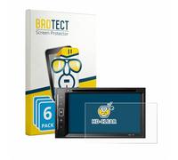 BROTECT Protector Pantalla para Pioneer DMH-A240DAB Protector Transparente (6 Unidades) Anti-Huellas