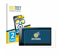 BROTECT Protector Pantalla para Pioneer SPH-DA160DAB Protector Transparente (2 Unidades) Anti-Huellas