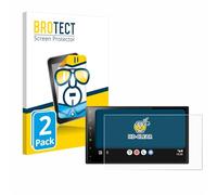 BROTECT Protector Pantalla para Pioneer SPH-DA77DAB Protector Transparente (2 Unidades) Anti-Huellas