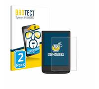 BROTECT Protector Pantalla para PocketBook Basic Lux 4 Protector Transparente (2 Unidades) Anti-Huellas