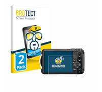 BROTECT Protector Pantalla para Ricoh Pentax WG-8 Protector Transparente (2 Unidades) Anti-Huellas