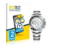 BROTECT Protector Pantalla para Rolex Cosmograph Daytona (40 mm) Protector Transparente (2 Unidades) Anti-Huellas