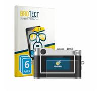 BROTECT Protector Pantalla para Rollei Mini Digital Camera Protector Transparente (6 Unidades) Anti-Huellas