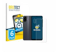 BROTECT Protector Pantalla para Samsung Galaxy A07 (Frontal+Cámara) Protector Transparente (6 Unidades) Anti-Huellas