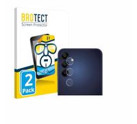 BROTECT Protector Pantalla para Samsung Galaxy A15 (SÓLO Cámara) Protector Transparente (2 Unidades) Anti-Huellas