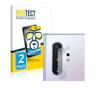 BROTECT Protector Pantalla para Samsung Galaxy Note 10 Plus (SÓLO Cámara) Protector Transparente (2 Unidades) Anti-Huellas