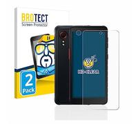 BROTECT Protector Pantalla para Samsung Galaxy XCover 5 (Frontal+Cámara) Protector Transparente (2 Unidades) Anti-Huellas