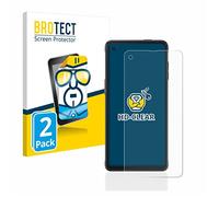 BROTECT Protector Pantalla para Samsung Galaxy XCover Pro Protector Transparente (2 Unidades) Anti-Huellas