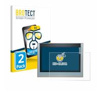 BROTECT Protector Pantalla para Siemens Simatic HMI TP900 Comfort 6AV2124-6JJ00-0AX0 Protector Transparente (2 Unidades) Anti-Huellas