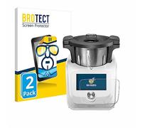 BROTECT Protector Pantalla para SilverCrest Monsieur Cuisine Connect Protector Transparente (2 Unidades) Anti-Huellas