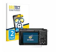 BROTECT Protector Pantalla para Sony Alpha ZV-E1 | 2 Unidades Transparente Protección Pantalla Made in Germany Película Claro Anti-Arañazos Case-Friendly