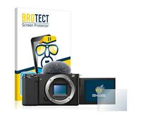 BROTECT Protector Pantalla para Sony Alpha ZV-E10 | 2 Unidades Transparente Protección Pantalla Made in Germany Película Claro Anti-Arañazos Case-Friendly