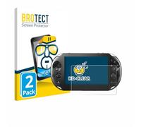 BROTECT Protector Pantalla para Sony Playstation PS Vita Slim | 2 Unidades Transparente Protección Pantalla Made in Germany Película Claro Anti-Arañazos Case-Friendly