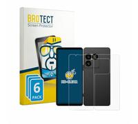 BROTECT Protector Pantalla para Sony Xperia 1 VIII | (Frontal+Trasero) 6 Unidades Transparente Protección Pantalla Made in Germany Película Claro Anti-Arañazos Case-Friendly