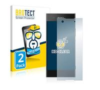 BROTECT Protector Pantalla para Sony Xperia XA1 Protector Transparente (2 Unidades) Anti-Huellas