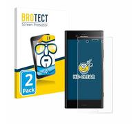 BROTECT Protector Pantalla para Sony Xperia XZ1 Protector Transparente (2 Unidades) Anti-Huellas