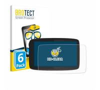 BROTECT Protector Pantalla para TomTom GO Camper Tour Protector Transparente (6 Unidades) Anti-Huellas