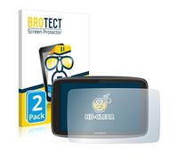 BROTECT Protector Pantalla para TomTom Go Professional 6250 Protector Transparente (2 Unidades) Anti-Huellas