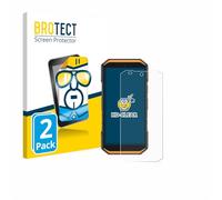 BROTECT Protector Pantalla para Ulefone Armor X32 Protector Transparente (2 Unidades) Anti-Huellas