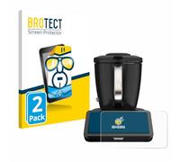 BROTECT Protector Pantalla para Vorwerk Thermomix TM7 Protector Transparente (2 Unidades) Anti-Huellas