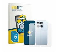 BROTECT Protector Pantalla para Xiaomi 17T | (Frontal+Trasero) 6 Unidades Mate Protección Pantalla Made in Germany Película Anti-Reflejos Anti-Huellas