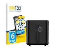 BROTECT Protector Pantalla para Xiaomi Air Fryer 6.5 L Protector Transparente (6 Unidades) Anti-Huellas