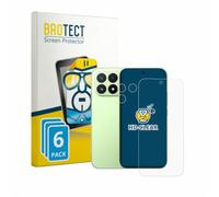 BROTECT Protector Pantalla para Xiaomi Poco F9 Pro | (Frontal+Cámara) 6 Unidades Transparente Protección Pantalla Made in Germany Película Claro Anti-Arañazos Case-Friendly