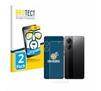 BROTECT Protector Pantalla para Xiaomi Poco X7 Pro (Frontal+Cámara) Protector Transparente (2 Unidades) Anti-Huellas