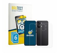 BROTECT Protector Pantalla para Xiaomi Poco X8 Pro Max | (Frontal+Trasero) 6 Unidades Transparente Protección Pantalla Made in Germany Película Claro Anti-Arañazos Case-Friendly