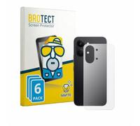 BROTECT Protector Pantalla para Xiaomi Poco X8 Pro Max | (Trasero) 6 Unidades Mate Protección Pantalla Made in Germany Película Anti-Reflejos Anti-Huellas