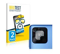 BROTECT Protector Pantalla para Xiaomi Redmi 10C (SÓLO Cámara) Protector Transparente (2 Unidades) Anti-Huellas