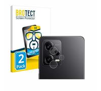 BROTECT Protector Pantalla para Xiaomi Redmi Note 12 Pro 5G (SÓLO Cámara) Protector Transparente (2 Unidades) Anti-Huellas