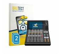 BROTECT Protector Pantalla para Yamaha DM3 | 2 Unidades Transparente Protección Pantalla Made in Germany Película Claro Anti-Arañazos Case-Friendly