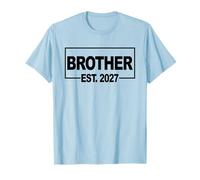 Brother 2027 será la Primera Vez Niño Hermano Nuevo Hermano 2027 Camiseta