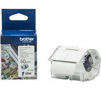 Brother 50mm White Tape - 5m., CZ1005
