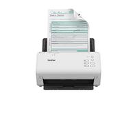 Brother ADS-4300N escáner de Documentos de Escritorio | SuperSpeed USB 3.0 | Doble Cara | Captura de imágenes Avanzada | Enchufe británico
