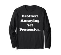 Brother: Annoying Yet Protective Message Funny Saying Manga Larga
