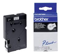 Brother - Black - white - Roll (1.2 cm) 1 roll(s) labels - for P-Touch PT-15, PT